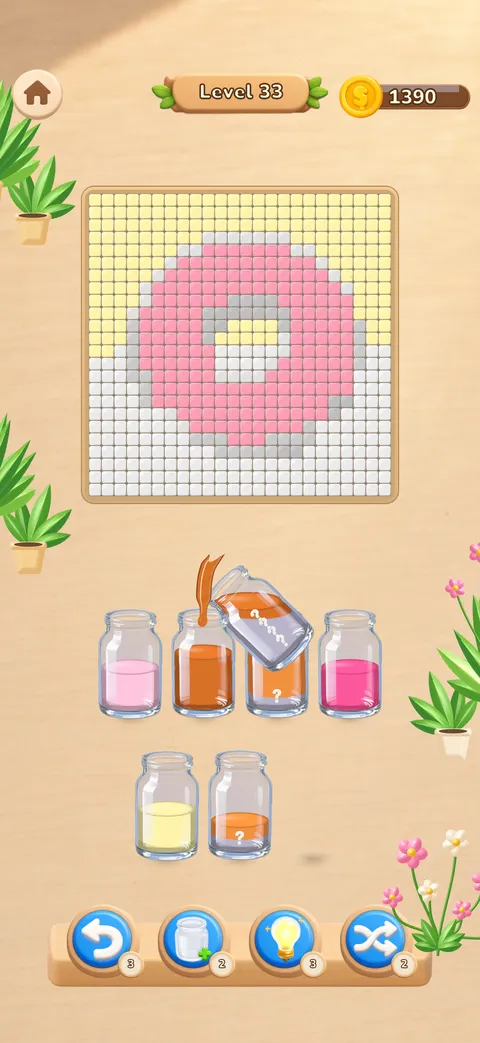 Paint Reveal: Color Sort screenshot 1