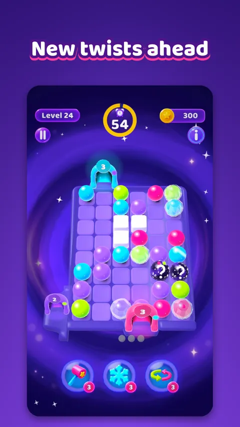 Poppin: Ball Jam: New twists as you go