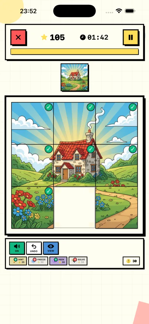 SnapFit: Slide Puzzle Game screenshot 2